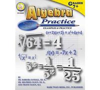 Barbara R Sandall Melfried Olson Travi Algebra Practice Book, Grades (Tascabile)