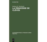 Barbara R. Woshinsky La princesse de Clèves (Copertina rigida)