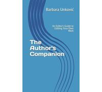 Barbara Unkovic The Author's Companion (Tascabile)