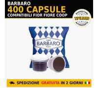 Barbaro Fior Fiore Coop Blu Cremosa 400 capsule caffè