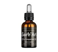 Barb'Art - Olio Secco Barba - Cura barba - Oli bio di Argan, Nucleo di Albicocca e Oliva - "Il Conquistatore" - 30 ml