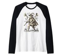 Barbatos Echi della Caccia Maglia con Maniche Raglan
