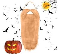 Barbe Finte Barbe Finte, Barba Gigante, Baffi Finti Divertenti Per Halloween, Baffi Finti, Forniture Per Feste In Costume Di Halloween, Design Realistico Per Forniture Per Feste In Costume, Marrone