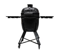 barbecook Barbecue Kamado Kamal 2.0 Grill, Fumo, Vapore, arrosto, Grande, Nero, 128x78x115cm