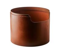 Barbecook base Jack 60/75 in acciaio corten, diametro 40cm - base solida per focolare e cucina da esterno