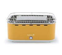Barbecook Carlo Barbecue portatile senza fumo, barbecue a carbone, piccolo barbecue lavabile in lavastoviglie, giallo