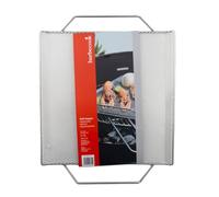 barbecook griglia Piccola in Acciaio Inox con 2 Maniglie Grandi per spostare la griglia, 31x31 cm