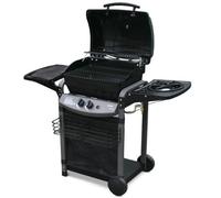 Barbecue 2 fuochi a gas cottura pietra lavica Piu' Saporillo