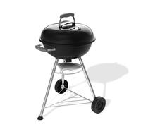 BARBECUE A CARBONE 47 CM COMPACT KETTLE CON SUPPORTO E RUOTE BBQ CLASSICO