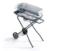 Barbecue a Carbone 60-40/c Ompagrill Griglia 60x36 cm Struttura in Acciaio