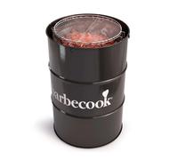barbecook Edson Barbecue a Carbone, Barbecue a Legna Senza Macchie di Ruggine, Anche Come Tavolo, Nero, 60 x 60 x 90 cm