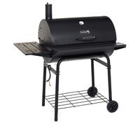 Barbecue a carbonella American BBQ barile con affumicatoio Pablo 75
