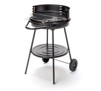 Barbecue a Carbone Carbonella 68x50,8x81 cm in Acciaio Nero
