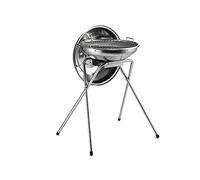 Barbecue a Carbone con Griglia Ø44cm in Acciaio Ompagrill 70480/Cover
