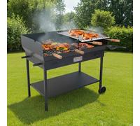 Barbecue a carbone e legna Cruccolini Party BA23 nero Nero