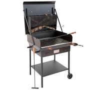 BARBECUE A CARBONE E LEGNA GRAN RISTORO in ferro battuto per circa 15 persone