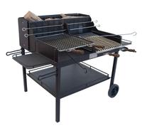 BARBECUE A CARBONE E LEGNA LITTLE TUSCANY in ferro battuto per circa 50 persone