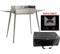 CANALETTA FORNACELLA SPIEDO PER ARROSTICINI BARBECUE A CARBONE EL GAUCHO ASADO I