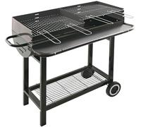 Barbecue a carbone 2 Griglie cottura separata 41x27 cm El Gaucho Colorado