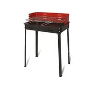 Barbecue a Carbone Flavia 45x35x80 cm Griglia Regolabile a 3 Altezze Senza