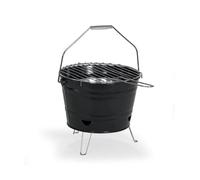 Barbecue a carbone portatile Livoo Doc327n 27 cm acciaio cromato pieghevole