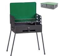 Barbecue a Carbone richiudibile a Valigetta Dotato di Gambe Smontabili