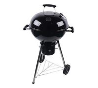 Barbecue a carbonella, barbecue a sfera, da viaggio, barbecue da campeggio, con coperchio rotondo e foro di ventilazione, numero adatto per 5-8 persone, 94 x 47 cm