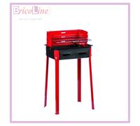 Barbecue D'Aluisio cm 25X35 Rettangolare Fornacella carbone Con Griglia acciaio