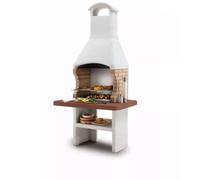 BARBECUE A CARBONELLA IN CEMENTO PALAZZETTI "BREST 3" 110X77X238 CM