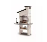 BARBECUE A CARBONELLA IN CEMENTO PALAZZETTI "GUANACO 2" 128X71X202 CM