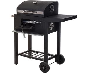 Barbecue a carbonella ProGarden con coperchio nero opaco