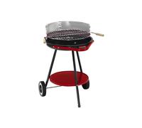 BARBECUE A CARBONELLA ROTONDO SANDRIGARDEN CON RUOTE E GRIGLIA DA 48 CM