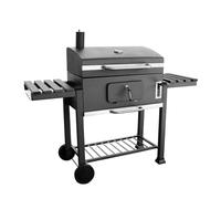 barbecue a carbonella XL con coperchio e ruote regolatore di temperatura