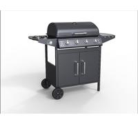 Barbecue a gas 4 fuochi + Fornello Laterale BBQ4PL1 Pyramidea