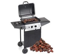OMPAGRILL GAS 4939 DOUBLE Barbecue a gas 7.5 kw 1 bruciatore con fornello laterale
