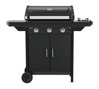 Barbecue a Gas Campignaz Compact 3 EXS con Griglia e Piastra Reversibile