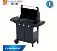 Barbecue a Gas CAMPINGAZ Compact 3 Bruciatori Acciaio Inox Fornello Laterale