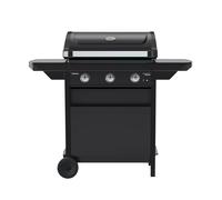 Campingaz Barbecue a gas Compact 3L Dualgas | 7,5 kW | Carrello grill a gas con 3 bruciatori | Sistema a doppia alimentazione: gas naturale e GPL | Coperchio con termometro | Vassoio raccogli grasso