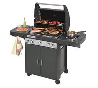 BARBECUE A GAS CAMPINGAZ DUAL GAS 3 SERIES CLASSIC LSPLUS DARK fornello laterale
