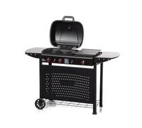Barbecue a Gas Cheffo a 3 Fuochi Accensione Piezoelettrica 130,5x50,5x93 cm