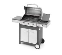 Barbecue a Gas GPL 3 Fuochi + 1 Fornello Laterale Ompagrill Indianapolis 4/B in