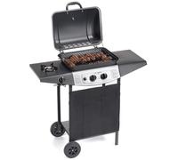 OMPAGRILL GAS 4939 DOUBLE Barbecue a gas 7.5 kw 1 bruciatore con fornello laterale