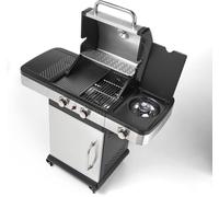 BARBECUE A GAS 'INDIANAPOLIS 3 TITANIUM' cm. OMPAGRILL 120 x 50 x h.130