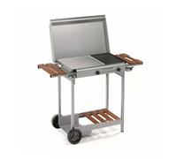 BARBECUE A GAS OMPAGRILL "4068" CON PLANCHA DOPPIA 2 BRUCIATORI 114X47X86 CM