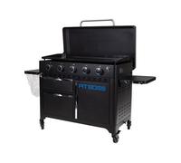 Barbecue a Gas Pit Boss Ultimate Plancha 5 Fuochi con Armadietto - 10816
