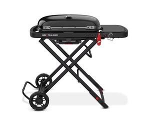 Barbecue a Gas Portatile Weber Traveler Stealth Edition Nero - 9013053