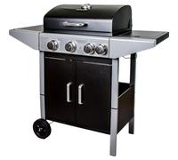 Barbecue a Gas Ravanson GO-3 13 kW 4 Bruciatori Nero