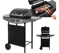 Barbecue a gas Teesa BBQ 2000, 2 bruciatori, 5 kW, TSA0080