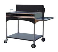 Barbecue a Legna con Griglia in Acciaio Famur BK 12 Elite