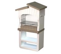 BARBECUE A LEGNA O CARBONELLA IN CALCESTRUZZO SAROM FUOCO "CAORLE" 82X51,5X16...